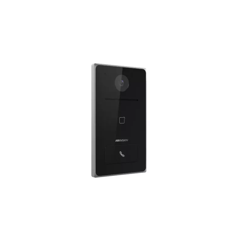 Vaizdo domofonas Hikvision DS-KV6133-ME1, 2 MP, 1920×1080, 129° HF, IR naktinis matymas 2,5 m, IP65, juodas