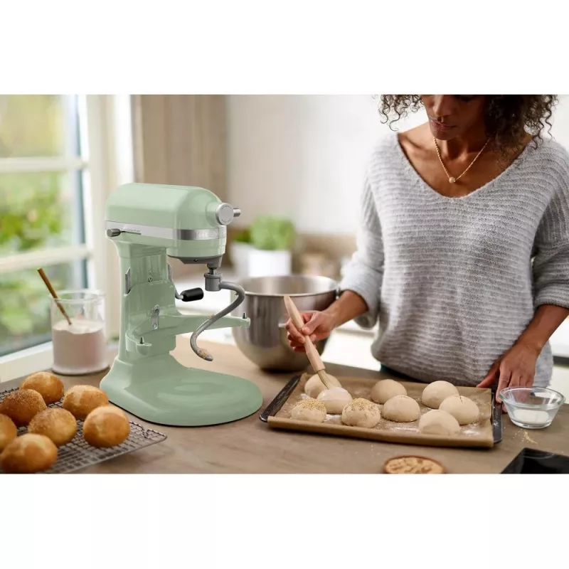 „KitchenAid 5KSM60SPXEPT“ stacionarus maišytuvas 375 W žalia, pilka, nerūdijantis plienas