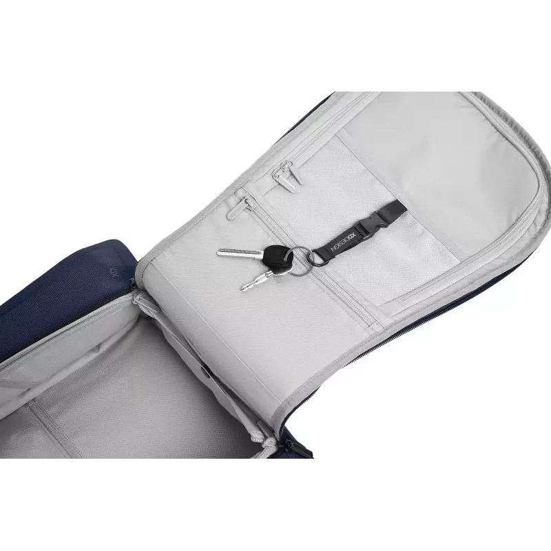 Nešiojamojo kompiuterio kuprinė XDDESIGN Bizz Navy — atspari vandeniui, lengva, modelis P705.935