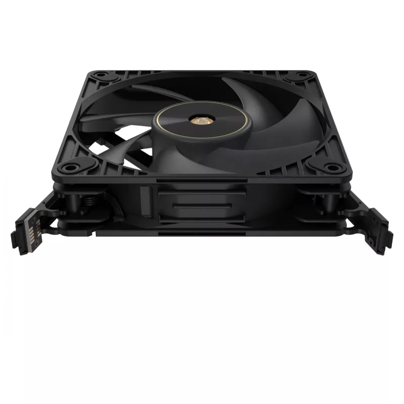 ASUS ProArt PF120 ventiliatorius PWM, juodas, 3 vnt. komplektas, kompiuterio korpusui, 12 cm, 3 vnt.