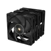 ASUS ProArt PF120 ventiliatorius PWM, juodas, 3 vnt. komplektas, kompiuterio korpusui, 12 cm, 3 vnt.