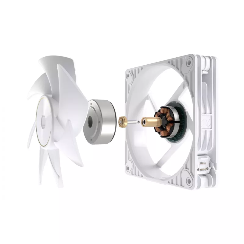 ASUS ProArt PF120 Ventiliatorius PWM Baltas 3in1 Kompiuterio korpusas 12 cm 3 vnt.