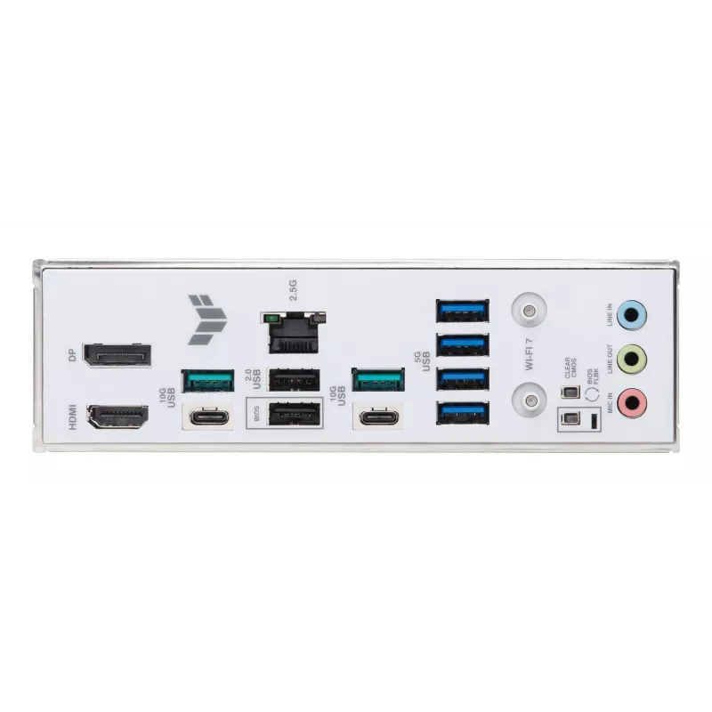 Pagrindinė plokštė ASUS TUF GAMING B850‑PRO WIFI7 W NEO — AMD B850, Socket AM5, ATX, DDR5, Wi‑Fi 7, 2.5GbE