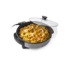Grill Pan Tristar PZ-2963 Multifunctional Round Juoda 30cm