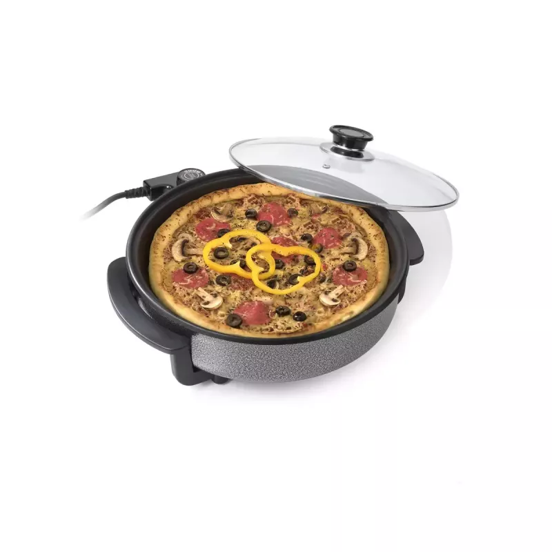 Grill Pan Tristar PZ-2963 Multifunctional Round Juoda 30cm
