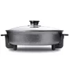 Grill Pan Tristar PZ-2963 Multifunctional Round Juoda 30cm