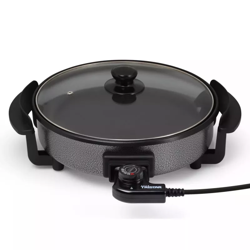 Grill Pan Tristar PZ-2963 Multifunctional Round Juoda 30cm