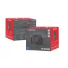 Garsiakalbių rinkinys GENESIS Helium 610BT 2.1, 60 W RMS, Bluetooth, laidinis, raudona/juoda, kompaktiškas žemų dažnių garsiakalbis
