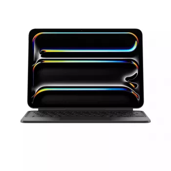 Apple Magic klaviatūra QWERTY švedų juoda belaidė su jutikliniu kilimėliu