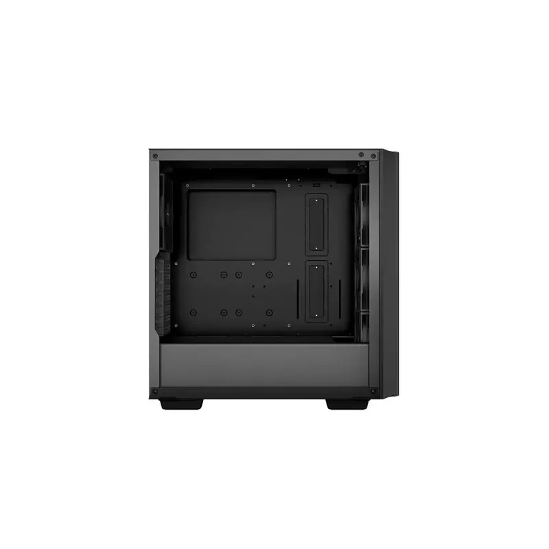 Vidutinio bokšto kompiuterio korpusas DeepCool CG540 — juodas, ATX palaikymas, erdvus vidus, optimizuotas oro srautas