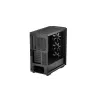 Vidutinio bokšto kompiuterio korpusas DeepCool CG540 — juodas, ATX palaikymas, erdvus vidus, optimizuotas oro srautas