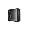 Vidutinio bokšto kompiuterio korpusas DeepCool CG540 — juodas, ATX palaikymas, erdvus vidus, optimizuotas oro srautas