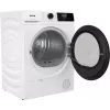 Gorenje Torktumlare DHNE82 BK040, atskirai stovintis, priekinio įkrovimo, šilumos siurblys, baltas, mygtukai, sukamoji rankenėlė, dešinė