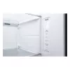 Šaldytuvas Side-by-side LG GSGV81PYLL, 635 L bendra talpa, šaldytuvas 416 L, šaldiklis 219 L, metalinė sidabrinė