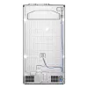 Šaldytuvas Side-by-side LG GSGV81PYLL, 635 L bendra talpa, šaldytuvas 416 L, šaldiklis 219 L, metalinė sidabrinė