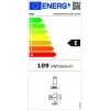 Laisvai pastatomas šaldytuvas BEKO RSSA290M41WN — 286 L talpa, E energijos klasė, 38 dB, baltas
