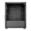 FSP S110-B korpusas Mini Tower mITX, mATX juodas, Small Form Factor (SFF), PC, juodas, micro ATX, Mini-ITX, tinklelis, metalas, 16 cm