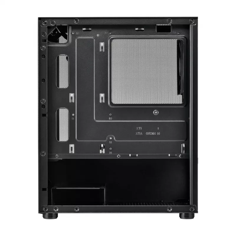 FSP S110-B korpusas Mini Tower mITX, mATX juodas, Small Form Factor (SFF), PC, juodas, micro ATX, Mini-ITX, tinklelis, metalas, 16 cm