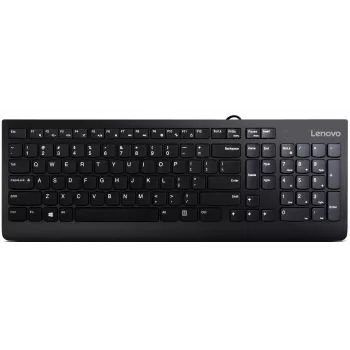 Lenovo 300 klaviatūra universali USB QWERTY JAV anglų Juoda