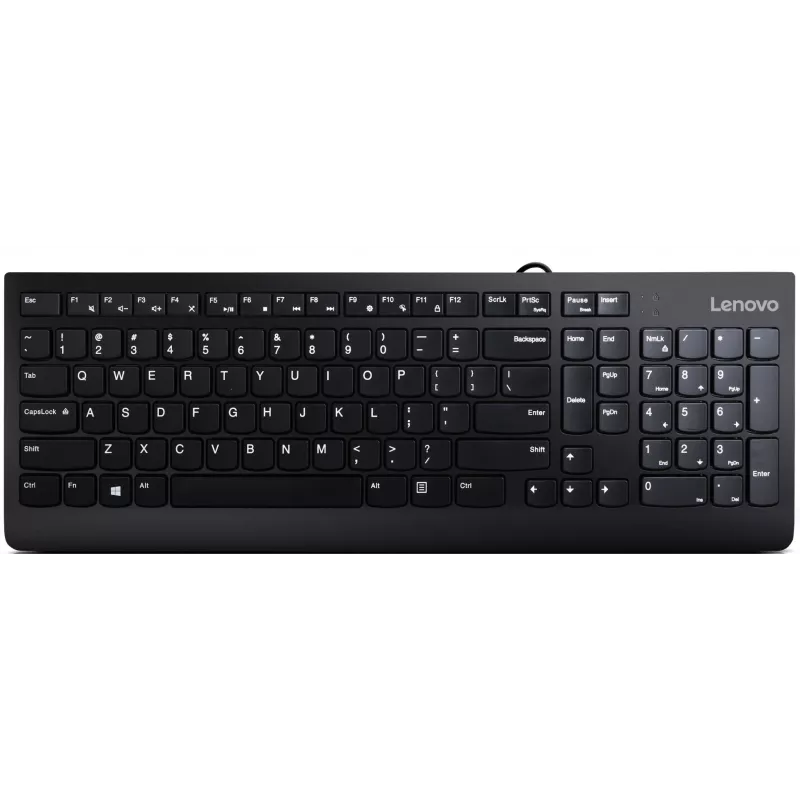 Lenovo 300 klaviatūra universali USB QWERTY JAV anglų Juoda