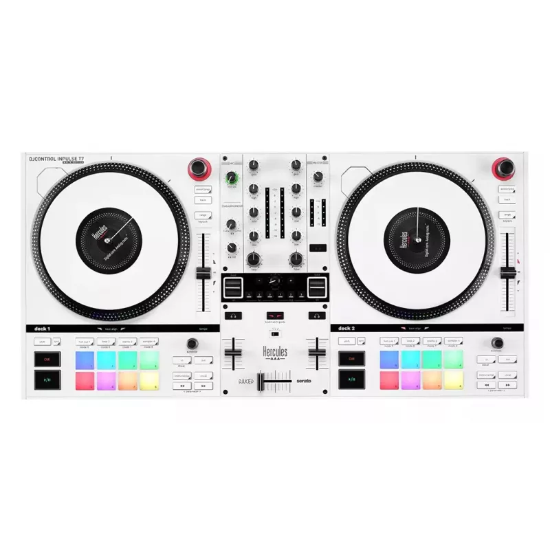 DJ pultas Hercules Inpulse T7 White Edition
