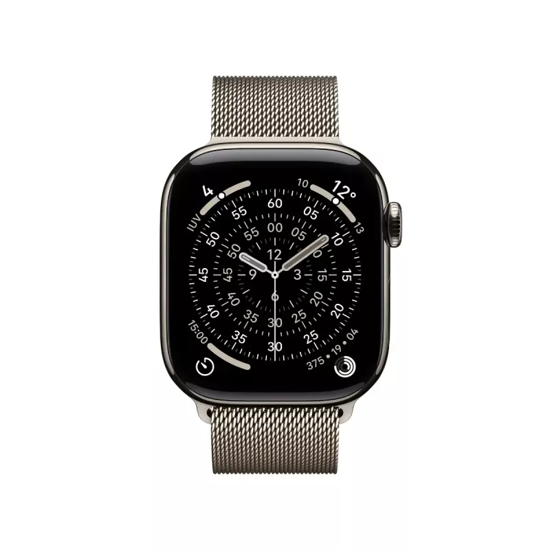 Išmanusis laikrodis Apple Watch Series 11 GPS + Cellular 42mm titano korpusas su Milanese Loop apyranke