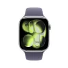 Išmanusis laikrodis Apple Watch Series 11 GPS 46 mm sidabrinis aliuminio korpusas Purple Fog sportinė juostelė