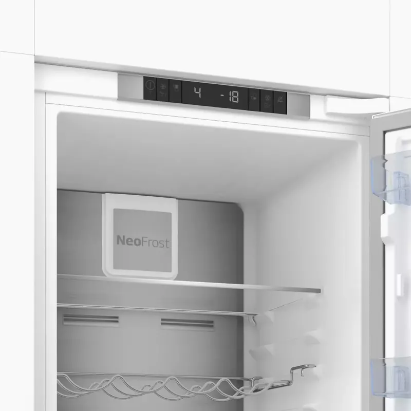 Beko BCNA306E42SN šaldytuvas-šaldiklis įmontuojamas 284 L balta