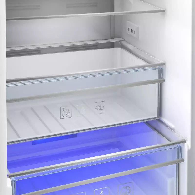Beko BCNA306E42SN šaldytuvas-šaldiklis įmontuojamas 284 L balta