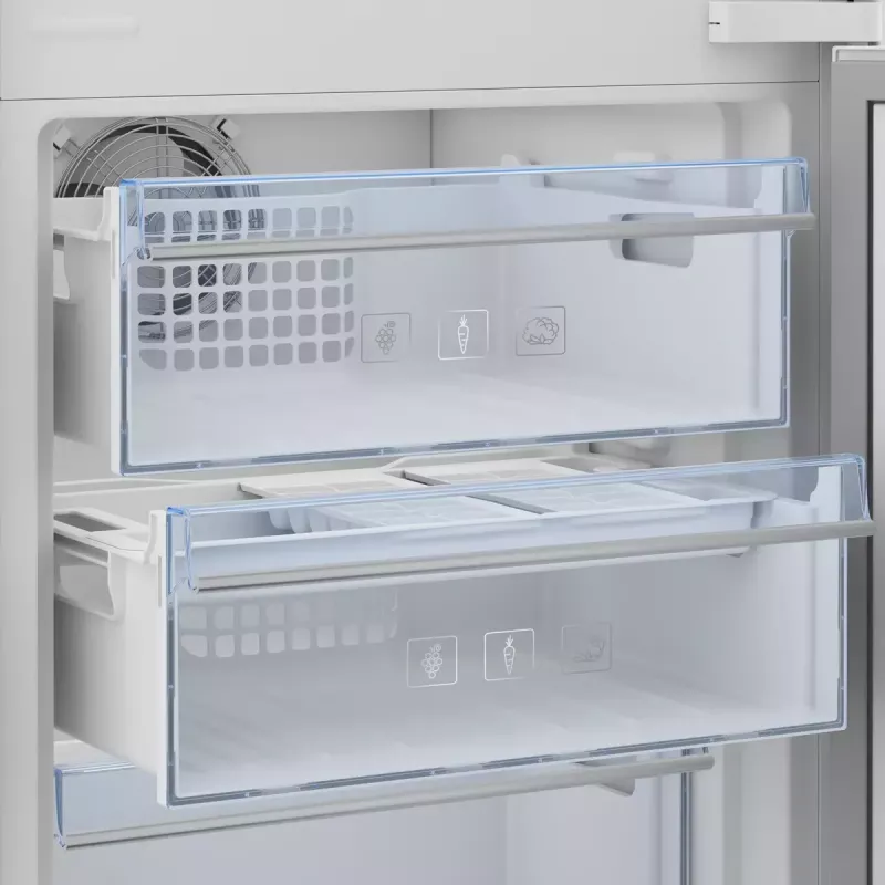 Beko BCNA306E42SN šaldytuvas-šaldiklis įmontuojamas 284 L balta