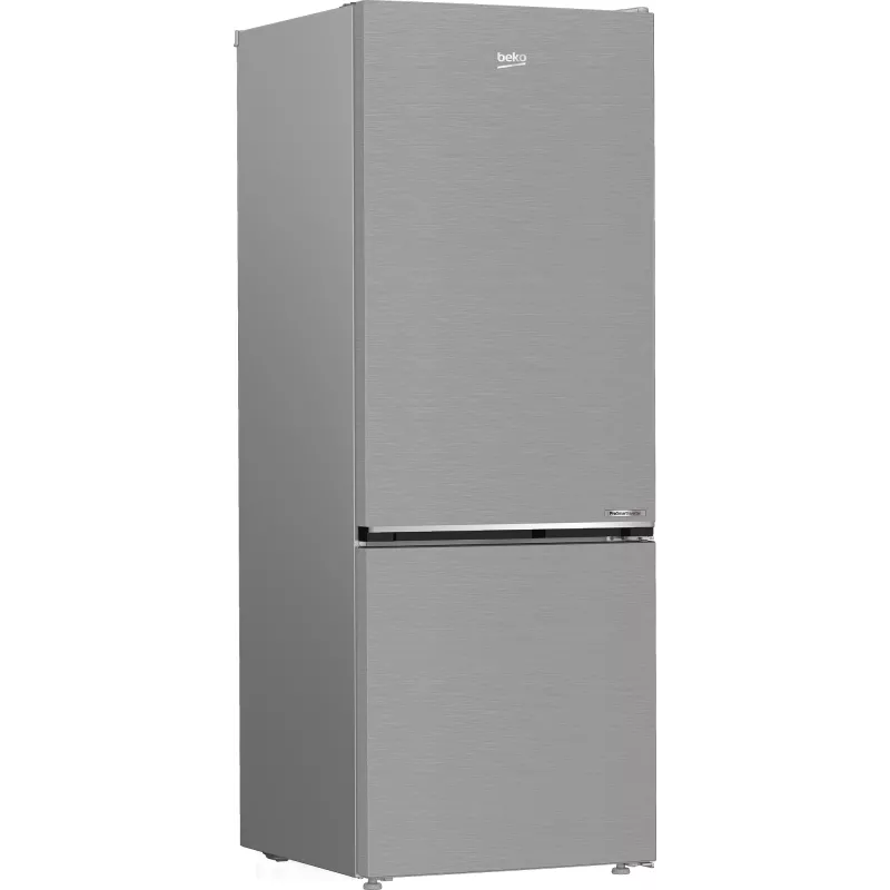 Beko B3RCNE564HXB šaldytuvas-šaldiklis laisvai pastatomas 490 l sidabrinis