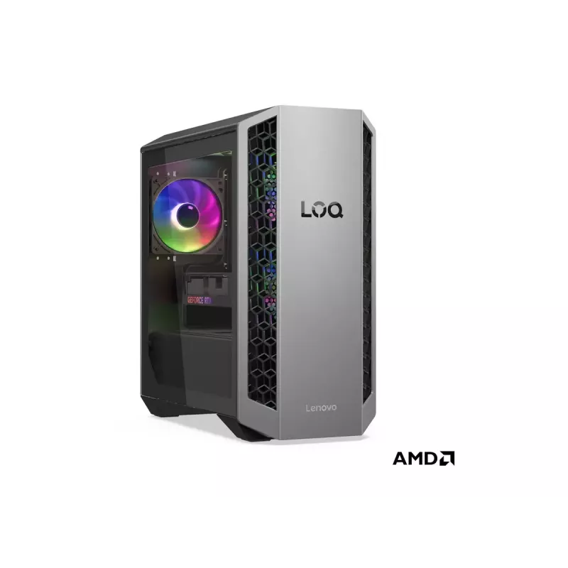 Stalinis kompiuteris (bokštas) Lenovo LOQ 26ADR10 — AMD Ryzen 7 8745HX, 32 GB DDR5 (2x16GB), 1000 GB, NVIDIA GeForce RTX 5070, Windows 11 Home