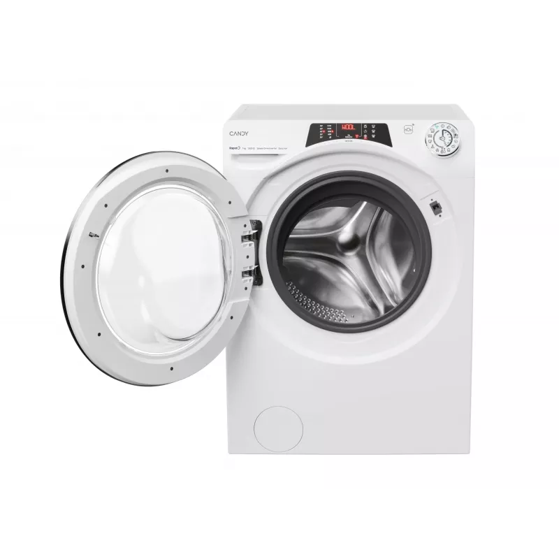 Candy RapidÓ RO41274DWMCT/1-S skalbimo mašina Priekinis įdėjimas 7 kg 1200 aps./min Balta