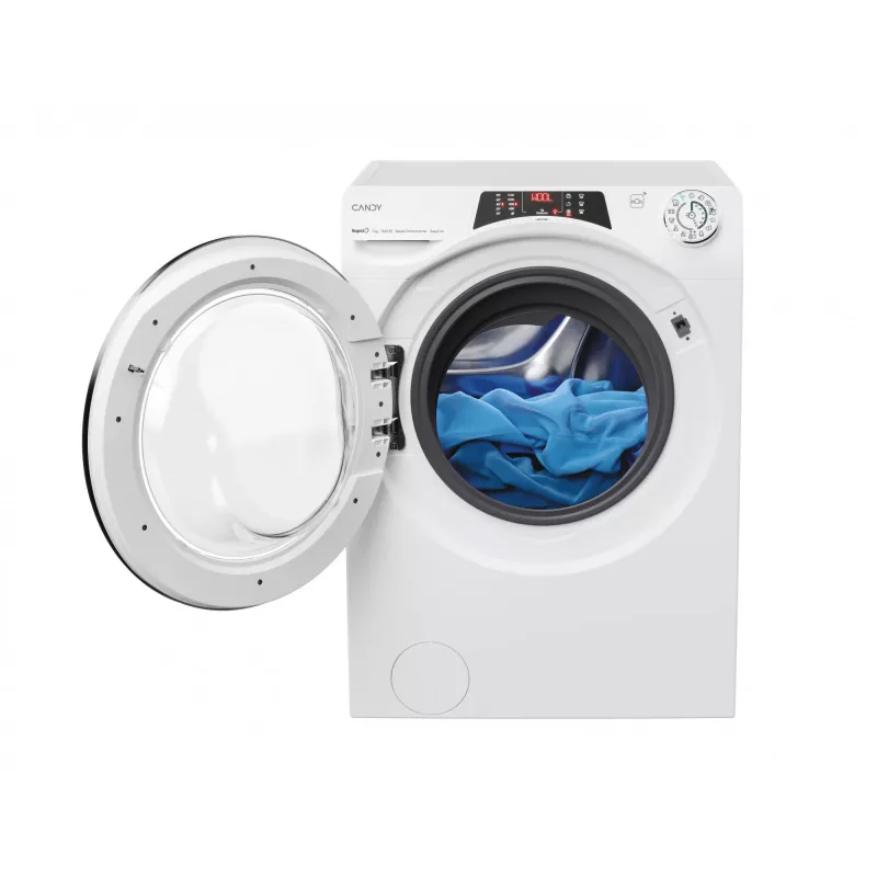 Candy RapidÓ RO41274DWMCT/1-S skalbimo mašina Priekinis įdėjimas 7 kg 1200 aps./min Balta