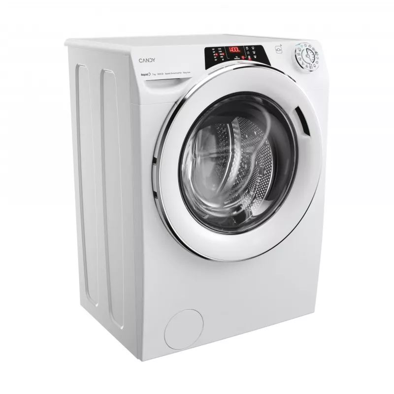 Candy RapidÓ RO41274DWMCT/1-S skalbimo mašina Priekinis įdėjimas 7 kg 1200 aps./min Balta