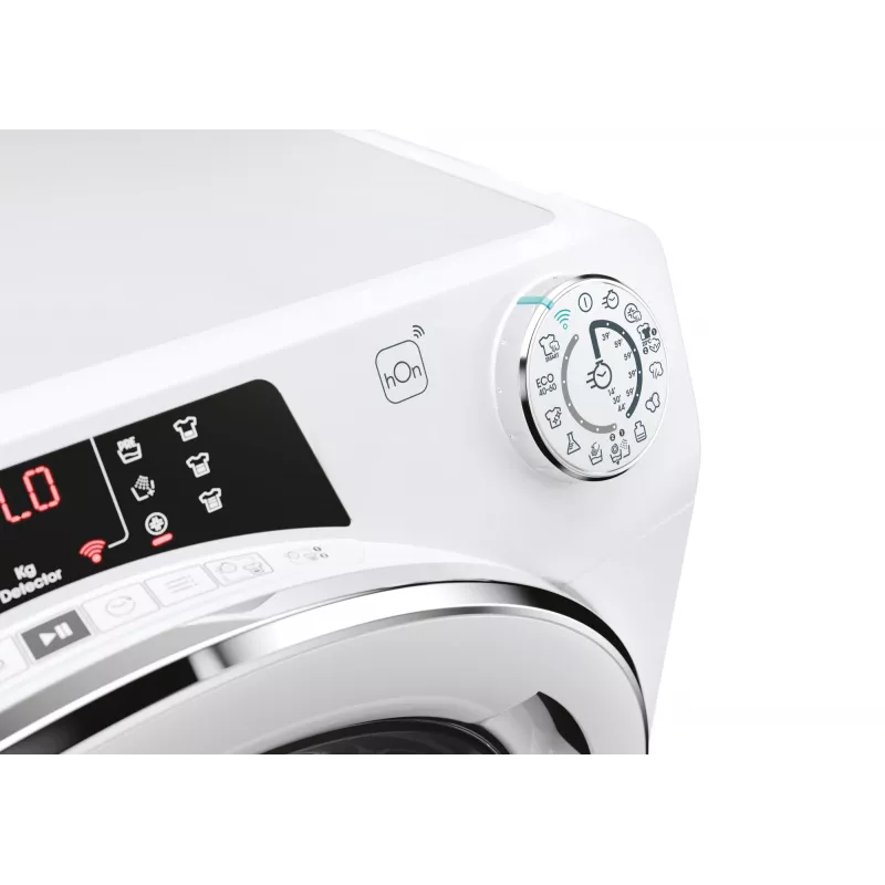 Candy RapidÓ RO41274DWMCT/1-S skalbimo mašina Priekinis įdėjimas 7 kg 1200 aps./min Balta