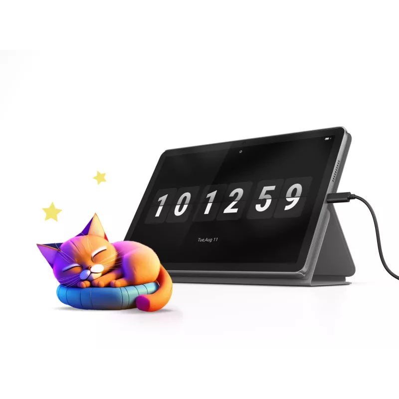 Lenovo Tab Mediatek 128 GB 25.6 cm (10.1 colio) 4 GB Wi-Fi 5 (802.11ac) Android 14 Pilka