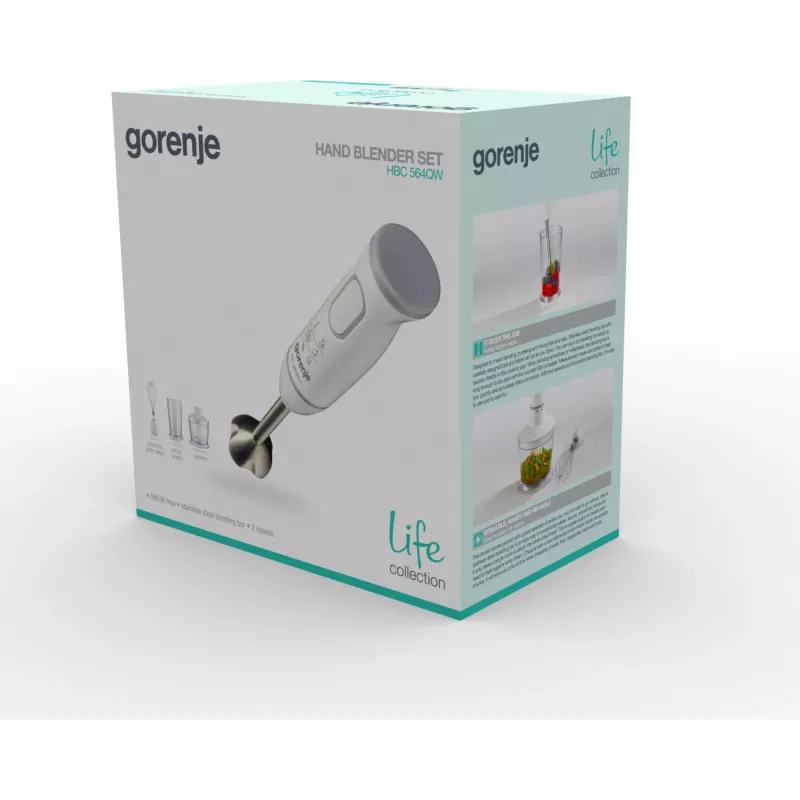 Gorenje HBC564QW 0,5 L panardinamasis trintuvas 500 W baltas