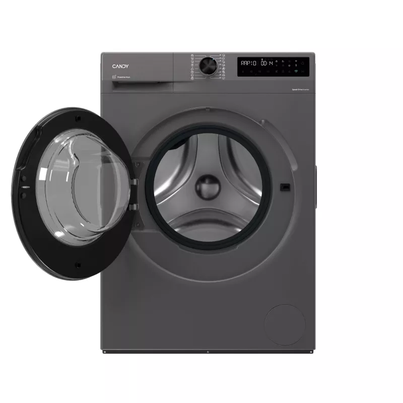Candy BR 26SSR6G-S skalbimo mašina su priekiniu įkrovimu 6 kg 1200 aps./min Pilka