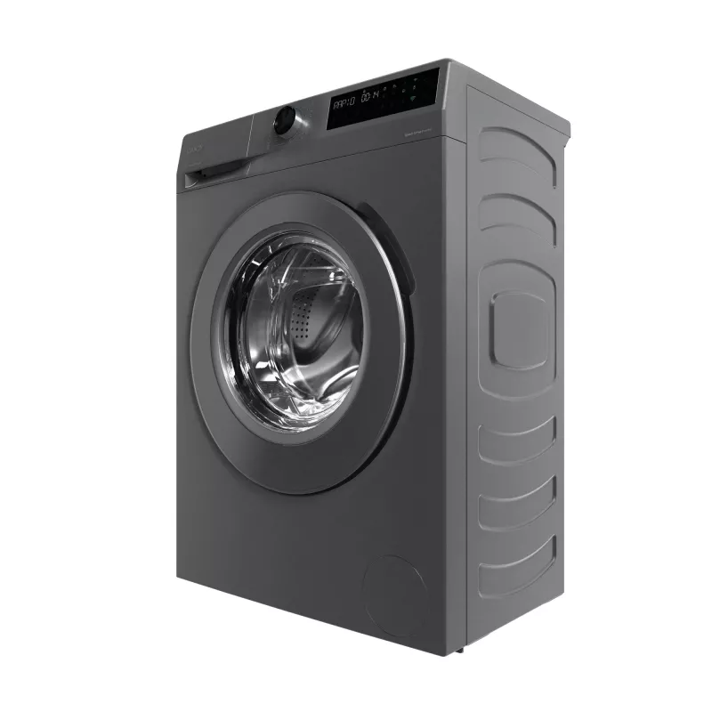 Candy BR 26SSR6G-S skalbimo mašina su priekiniu įkrovimu 6 kg 1200 aps./min Pilka