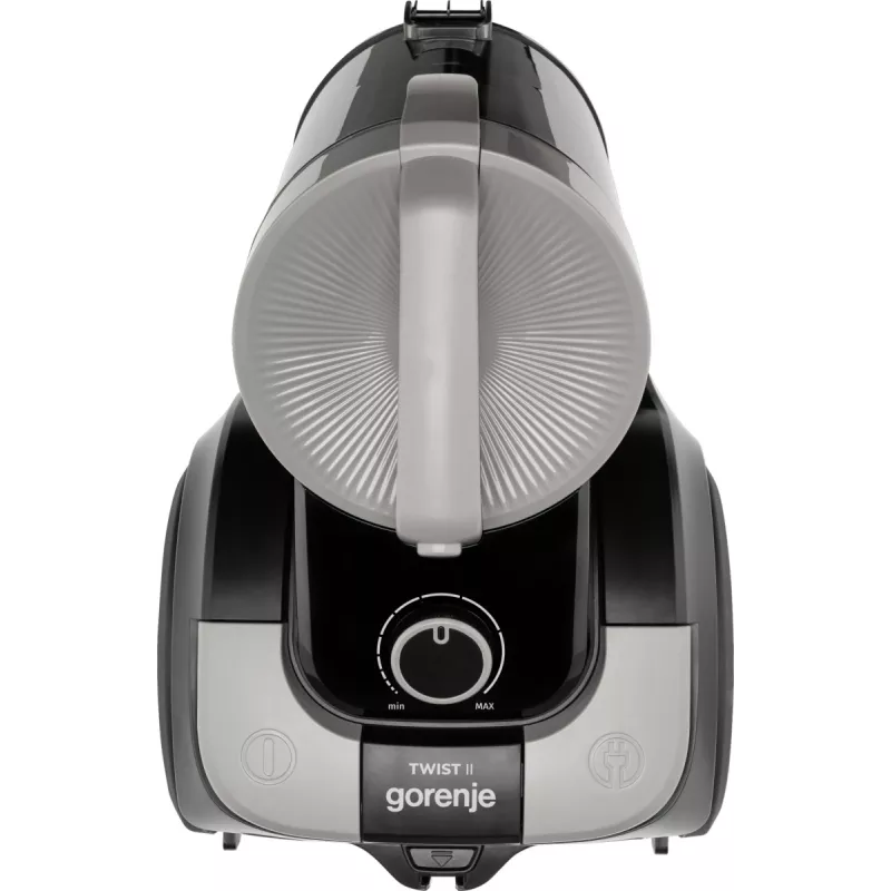 Gorenje VCE01TABKG 3,3 L cilindrinis dulkių siurblys Sausam valymui 950 W Be maišelio
