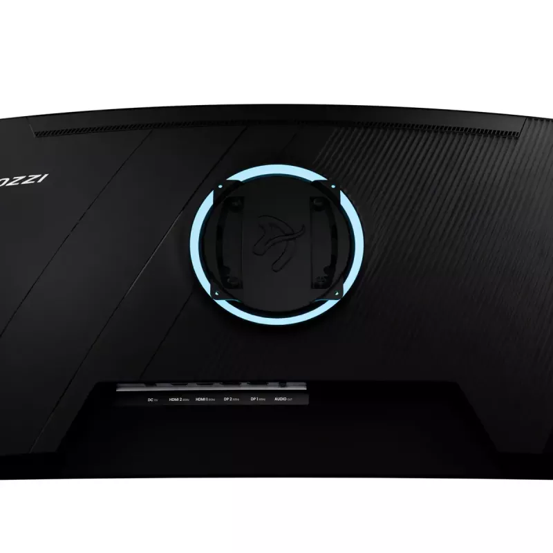 34 colių lenktas monitorius Arozzi Nova — 34 colių (86,4 cm), 3440×1440, 21:9, VA LED, 1 ms, VESA, įmontuoti garsiakalbiai, juodas