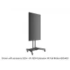 Multibrackets M Public Floorstand Basic 150 su lentyna ir kameros laikikliu