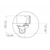 Multibrackets M Public Floorstand Basic 150 su lentyna ir kameros laikikliu