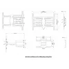 Multibrackets M Universal Flexarm Pro 125kg Super Duty Plus