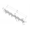 Sieninis laikiklis Multibrackets M Wallmount Pro MBW3U Tilt Juoda