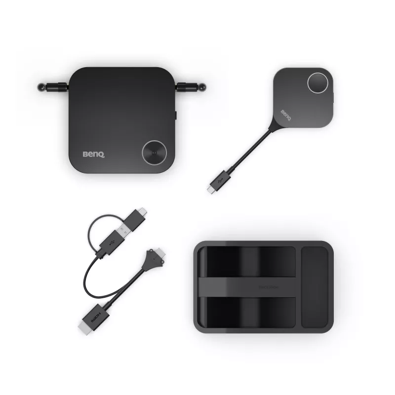 Belaidžio pateikčių sistema BenQ InstaShow WDC15 HDMI stalinė juoda
