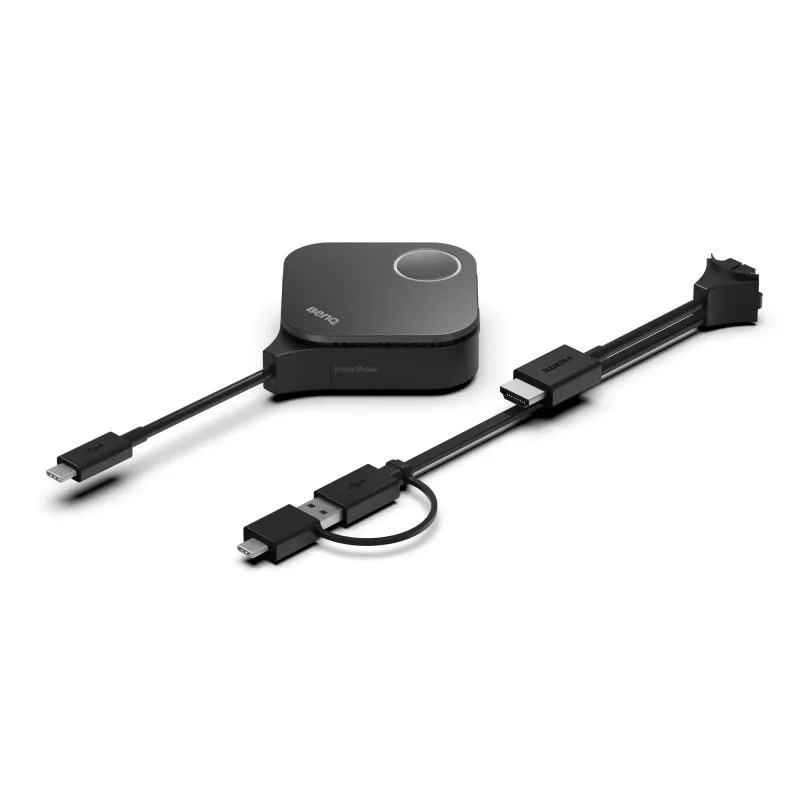 Belaidžio pateikčių sistema BenQ InstaShow WDC15 HDMI stalinė juoda