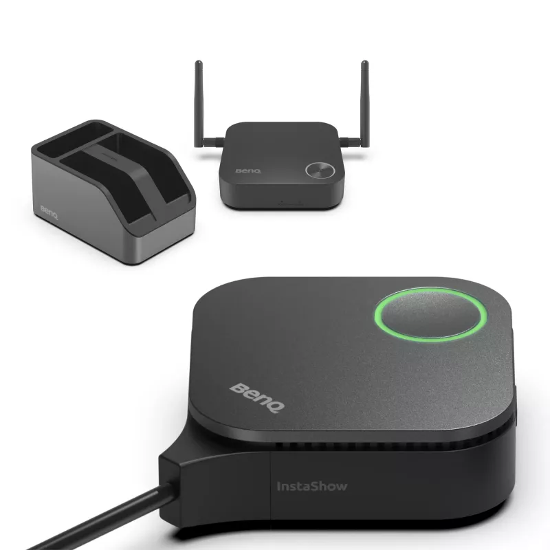 Belaidžio pateikčių sistema BenQ InstaShow WDC15 HDMI stalinė juoda
