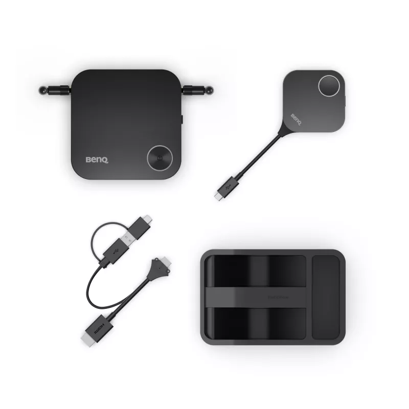 Belaidžio pateikčių sistema BenQ InstaShow WDC15 HDMI stalinė juoda